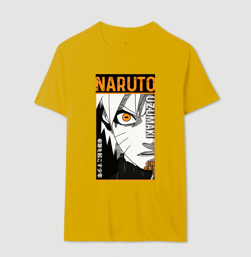 Camiseta Naruto Scribble
