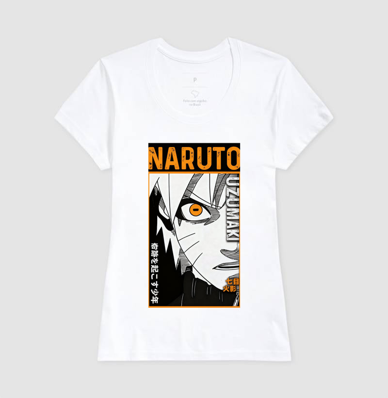 Camiseta Naruto Scribble