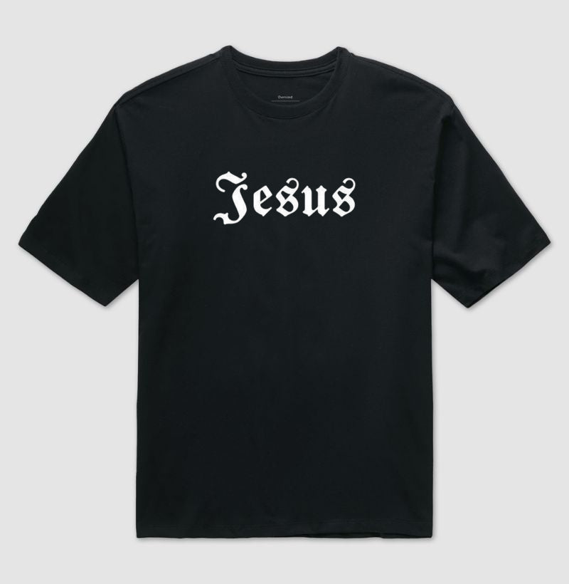 Camiseta Oversized Jesus