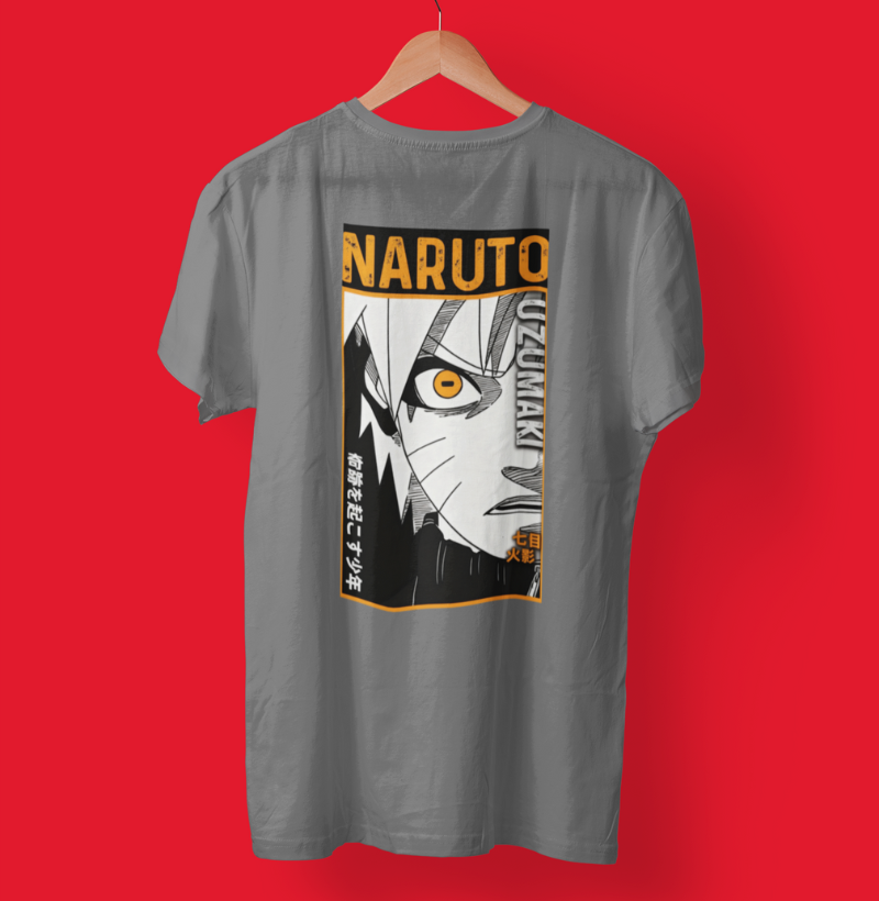 Camiseta Naruto Scribble