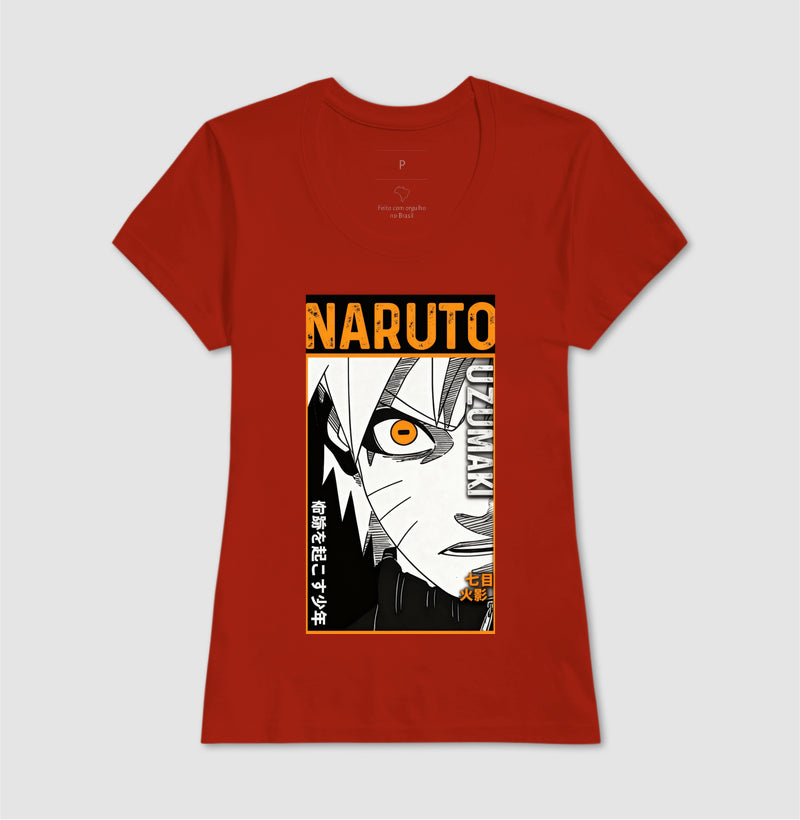 Camiseta Naruto Scribble
