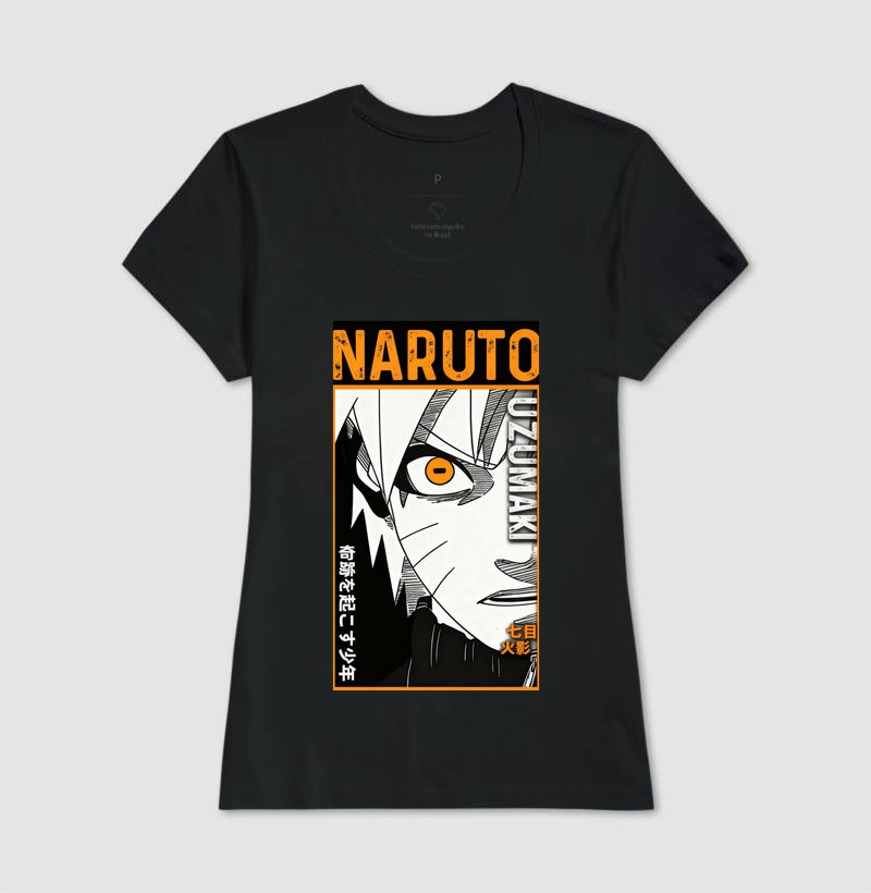 Camiseta Naruto Scribble